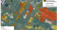 Klasyfikacja akustyczna terenu miejscowości Pisarzowa w pasie 300 metrów od osi torów - zdjęcie 3