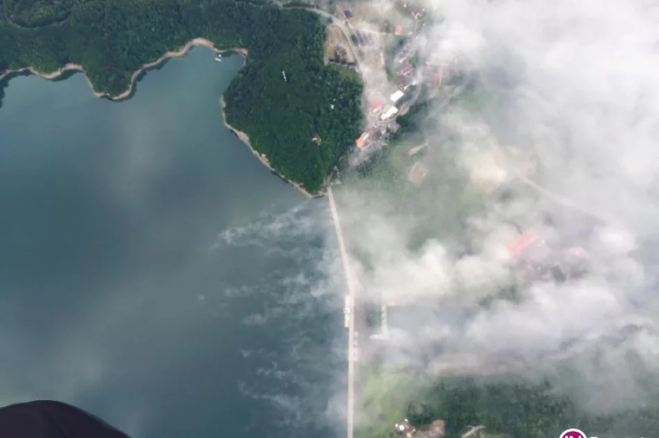 Historyczny przelot motoparalotnią wokół granic Polski - dziś nad regionem - zdjęcie 2