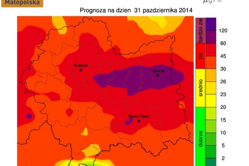 I stopień zagrożenia zanieczyszczeniem powietrza - zdjęcie 2