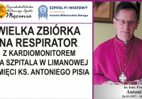 Zbierając na nowoczesny respirator dla szpitala, chcą uczcić pamięć zmarłego proboszcza - zdjęcie główne