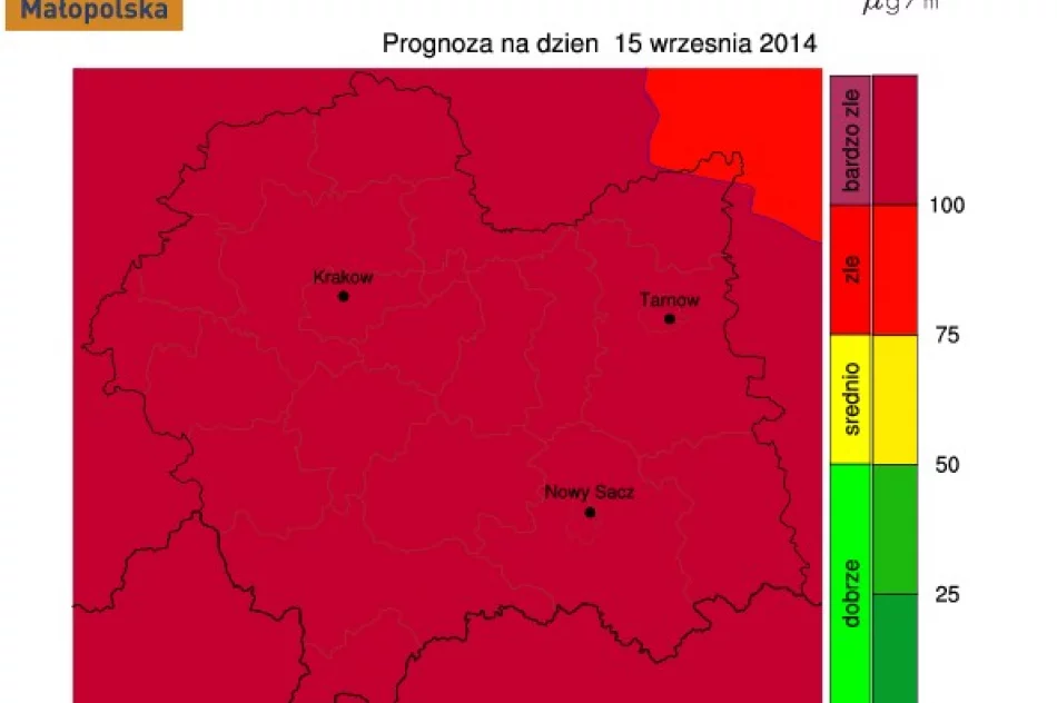 Dziś bardzo zła jakość powietrza - zdjęcie 3