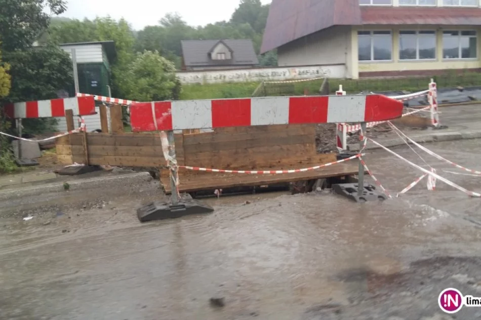 Intensywne opady deszczu - interwencje straży - zdjęcie 2