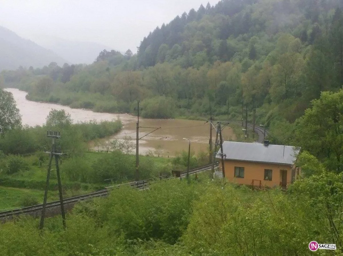 Wodą stuletnią na terenie zlewni Dunajca zagrożonych jest 11 tysięcy 790 osób