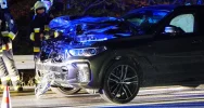 Groźnie wyglądająca kolizja z jeleniem - zdjęcie 2