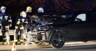 Groźnie wyglądająca kolizja z jeleniem - zdjęcie 4
