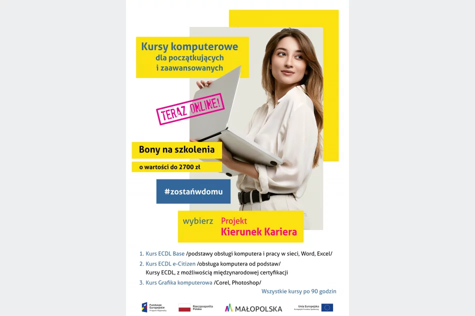 Trwa nabór na szkolenia zdalne - zdobądź kwalifikacje bez wychodzenia z domu - zdjęcie 2