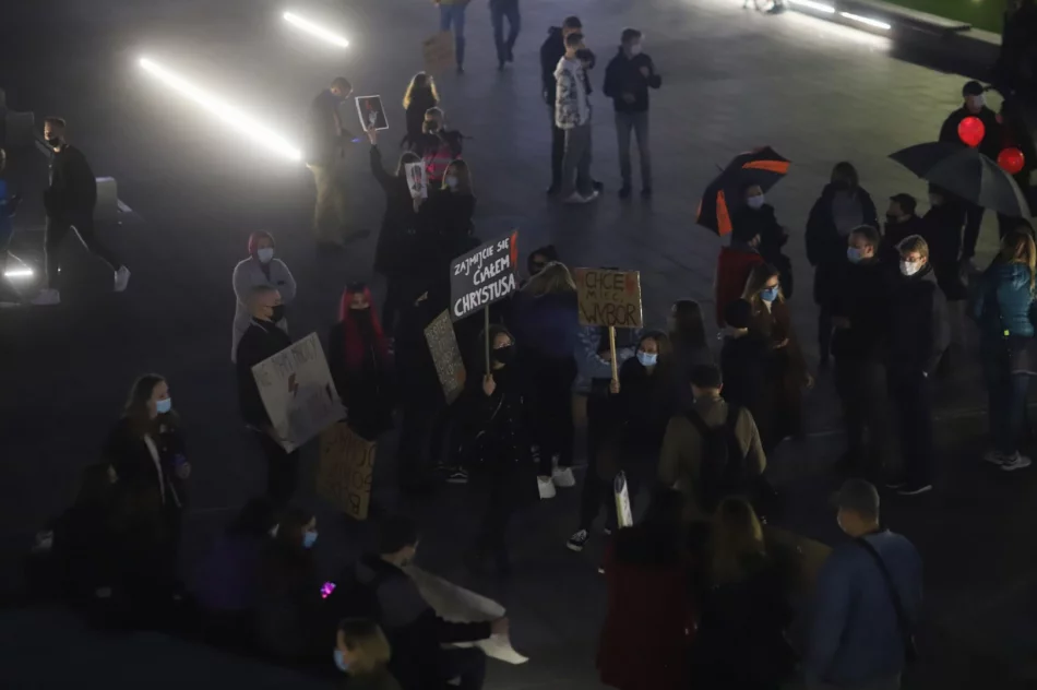 Manifestacje w Limanowej - relacja na żywo - zdjęcie 5