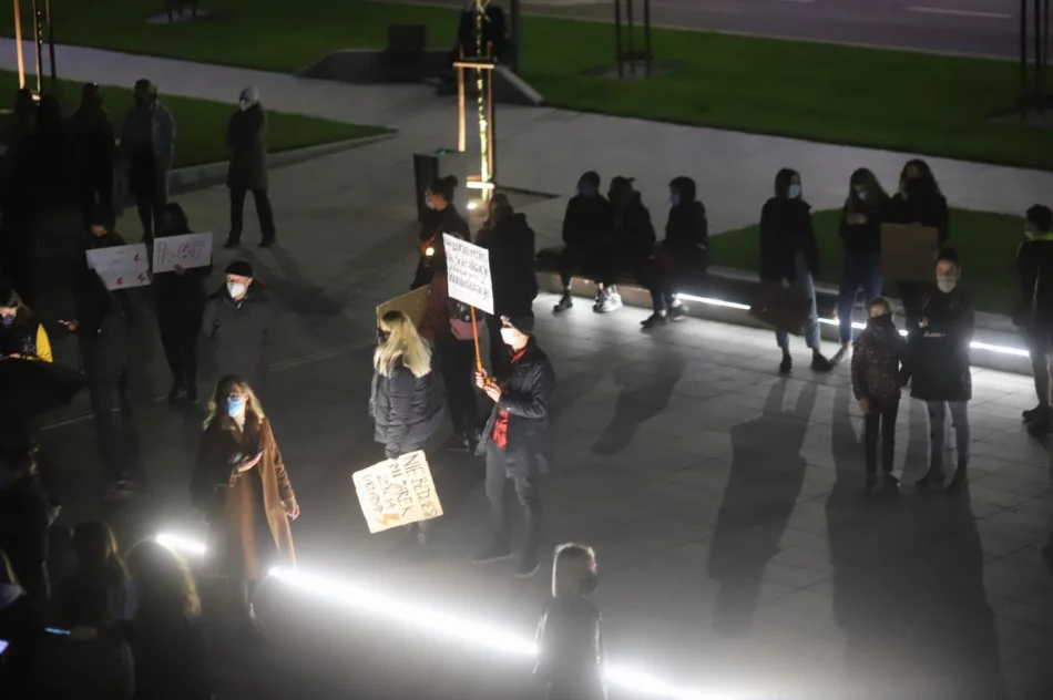 Manifestacje w Limanowej - relacja na żywo - zdjęcie 7