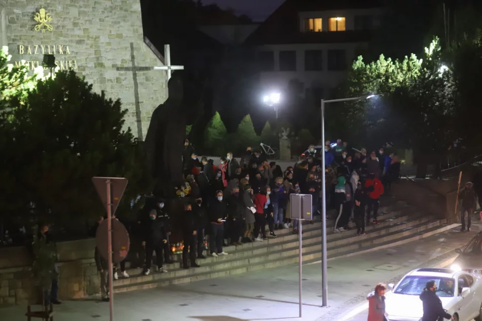 Manifestacje w Limanowej - relacja na żywo - zdjęcie 8