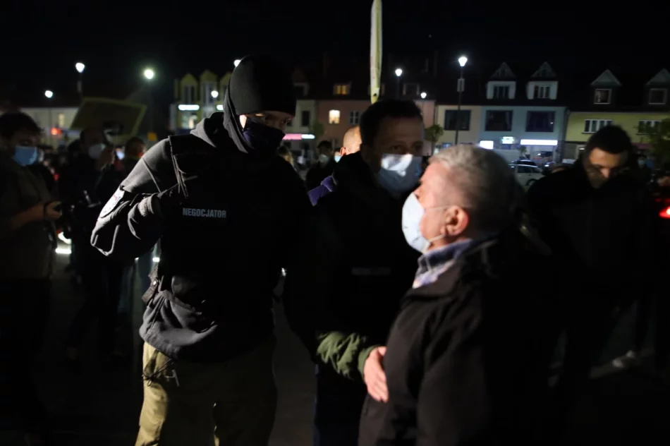 Manifestacje w Limanowej - relacja na żywo - zdjęcie 14