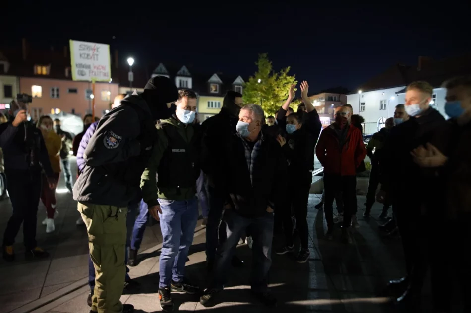 Manifestacje w Limanowej - relacja na żywo - zdjęcie 16