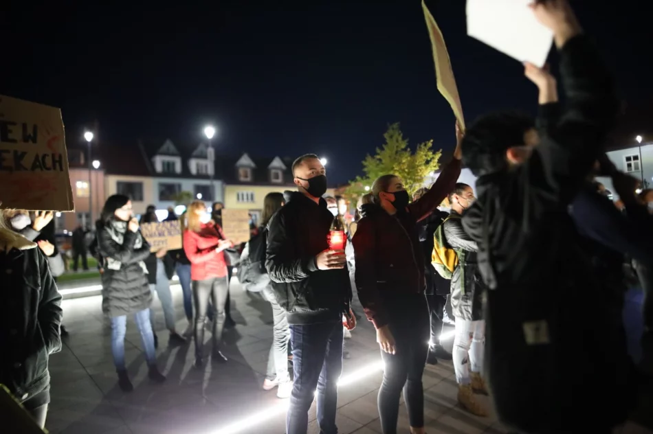 Manifestacje w Limanowej - relacja na żywo - zdjęcie 18