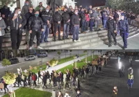 Rynek zgromadził kilkuset uczestników dwóch manifestacji  - zdjęcie główne