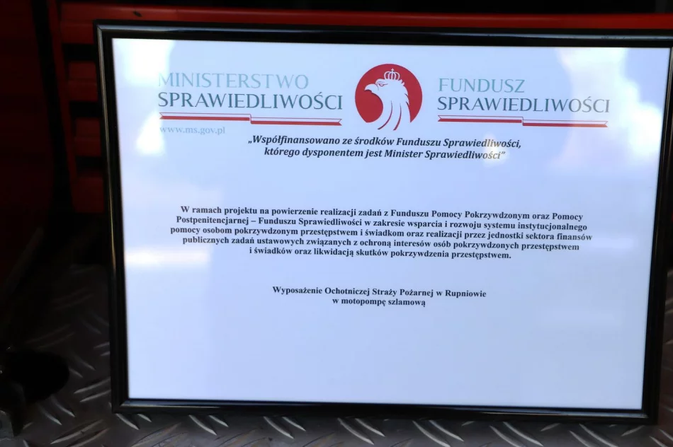 OSP w Siekierczynie i OSP w Rupniowie doposażone w nowy sprzęt ratowniczy - zdjęcie 8