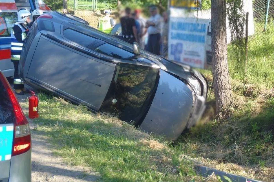 Zabrzeż – zderzenie dwóch samochodów osobowych - zdjęcie 2