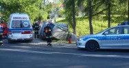 Zabrzeż – zderzenie dwóch samochodów osobowych - zdjęcie 4