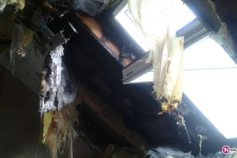 Dwa domy zapaliły się od pioruna! - zdjęcie 2