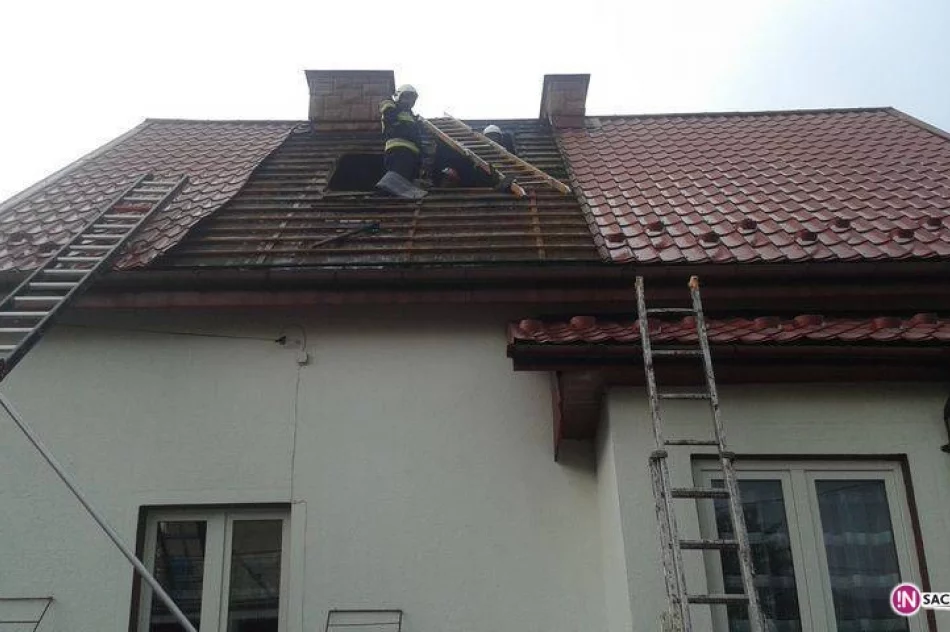 Dwa domy zapaliły się od pioruna! - zdjęcie 3