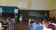 Licealiści włączyli się w 'Ogólnopolski Głos Profilaktyki” - zdjęcie 4