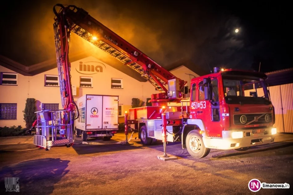 Pożar biurowca przy ulicy Krakowskiej - zdjęcie 2