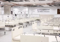 Szpitale tymczasowe w Małopolsce - konferencja prasowa wojewody - zdjęcie główne