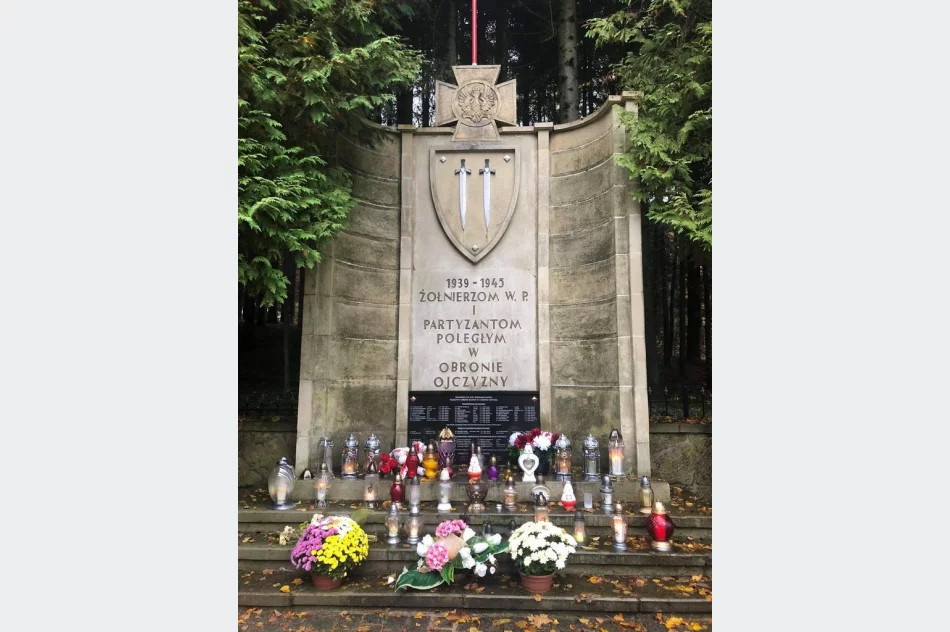 Strzelcy na grobach żołnierskich - zdjęcie 2