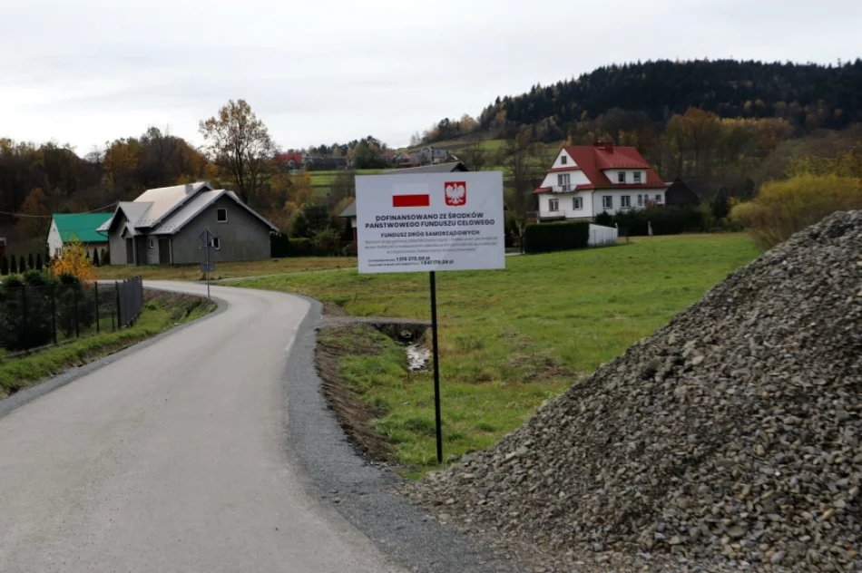 Za niespełna 2 mln zł przebudowano 3 km drogi - zdjęcie 7
