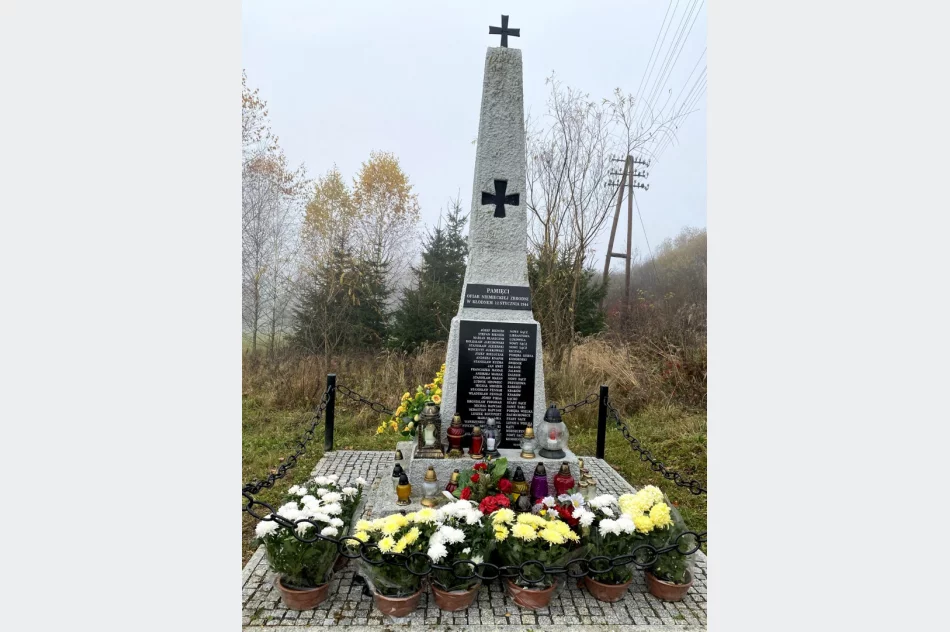 Chryzantemy w miejscach pamięci narodowej - zdjęcie 3