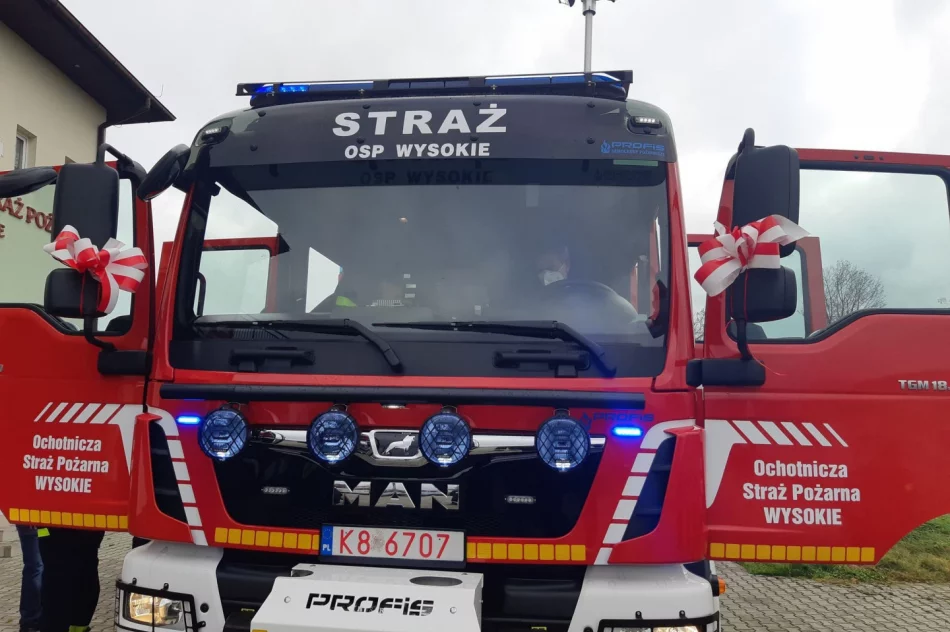 Jednostka OSP Wysokie pozyskała nowy samochód - zdjęcie 9