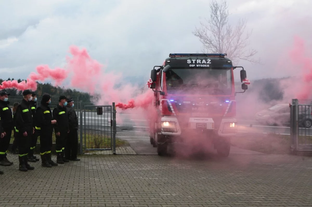 Po raz pierwszy jednostka OSP z 50-letnią historią ma fabrycznie nowy samochód