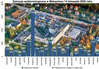 Na Limanowszczyźnie w ciągu doby zmarło 10 osób. W Małopolsce 83, z czego najmłodsza ofiara ma… 16 dni - zdjęcie główne