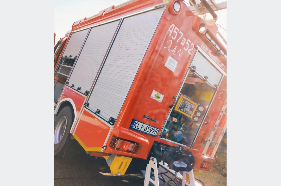 Druhowie z jednostek OSP dezynfekują miejsca publiczne na terenie gminy - zdjęcie 17