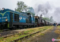 Majówce z pociągiem retro przeszkodziła pogoda i… śliskie tory - zdjęcie główne