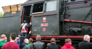 Majówce z pociągiem retro przeszkodziła pogoda i… śliskie tory - zdjęcie 4