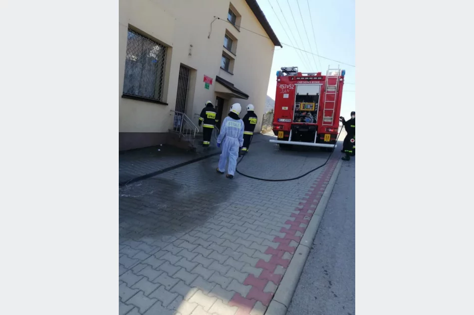 Druhowie dezynfekują miejsca publiczne - zdjęcie 5