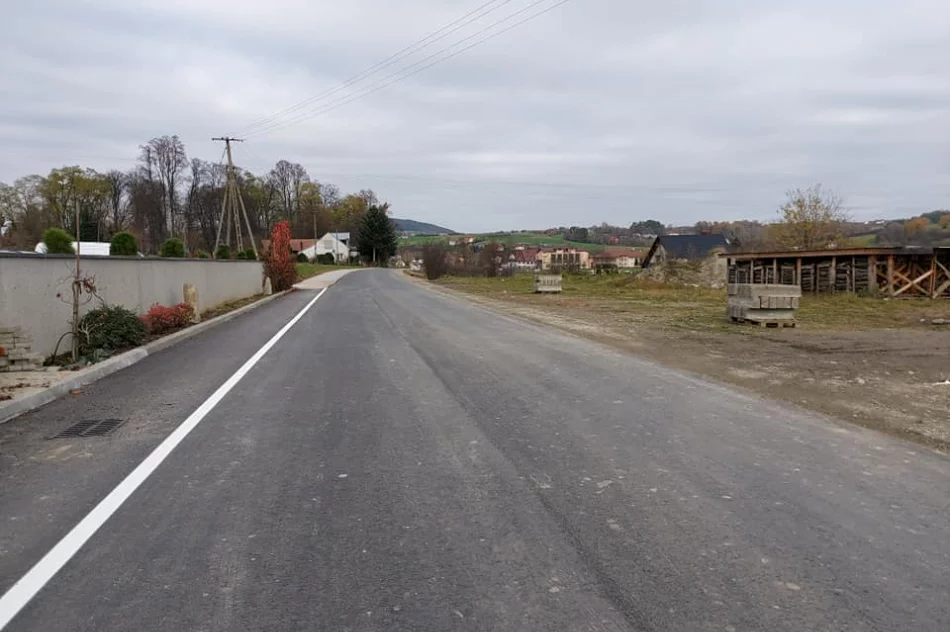 Gmina dokonała odbioru drogi - jej przebudowa kosztowała ponad 1,2 mln zł - zdjęcie 4