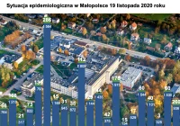 W Małopolsce kolejny rekord zgonów - 79 osób w ciągu doby i 1679 nowych zakażeń - zdjęcie główne