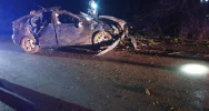18-latek stracił panowanie, samochód dachował - zdjęcie 2