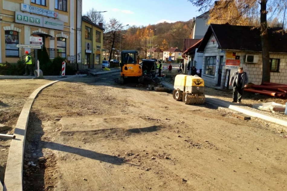 Piesi lawirują między wykopami i koparkami - zdjęcie 6