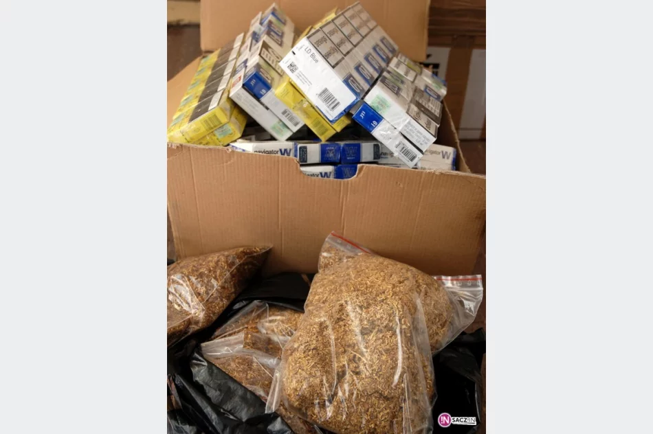 Nielegalny tytoń na targowisku - zdjęcie 2