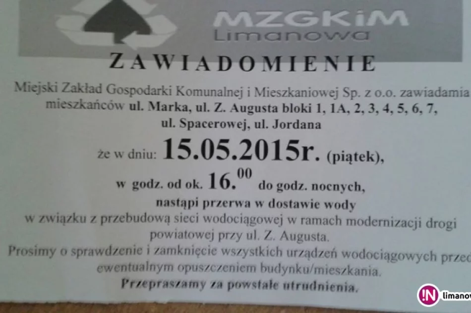 Awaria - mieszkańcy osiedla bez wody - zdjęcie 4