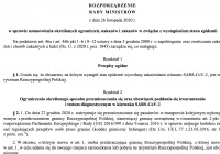 Nowe rozporządzenie w sprawie ograniczeń, nakazów i zakazów - pełna treść (część I) - zdjęcie główne