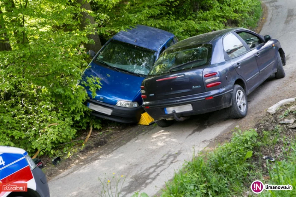 Kolizja w Koszarach, jeden z kierowców uciekł - zdjęcie 2