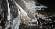 Zapaliły się samochody znajdujące się przy warsztacie - zdjęcie 3