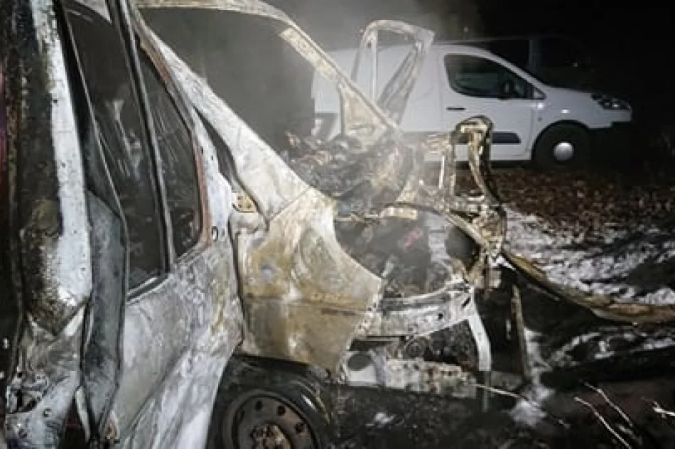 Zapaliły się samochody znajdujące się przy warsztacie - zdjęcie 3