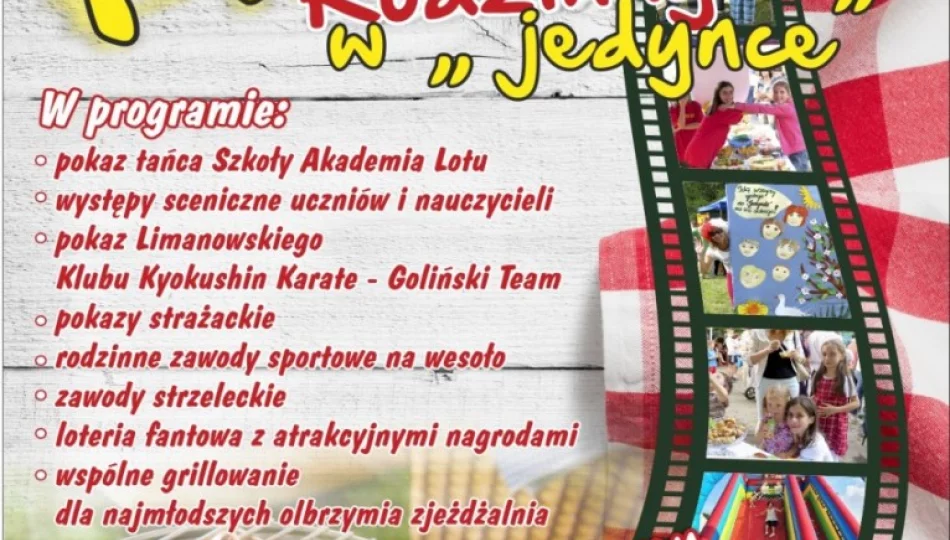 W sobotę 'Piknik Rodzinny w Jedynce' - zdjęcie 1