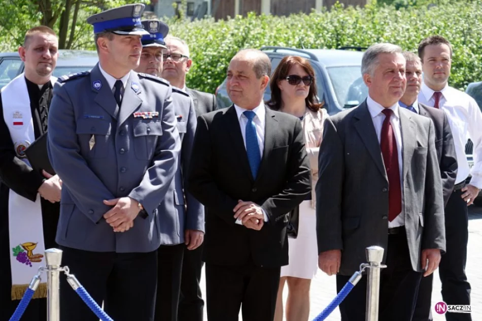 Łososina Dolna: komisariat Policji w nowym miejscu - zdjęcie 2