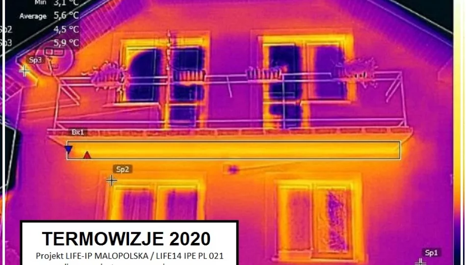 Kolejny sezon badań termowizyjnych budynków  - zdjęcie 1