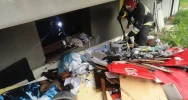 Nowy Sącz, ulica Zdrojowa - pożar kotłowni - zdjęcie 2