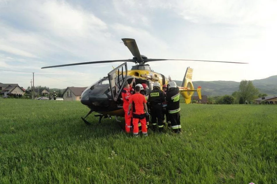 Bilsko - mężczyzna wpadł do studni - zdjęcie 3